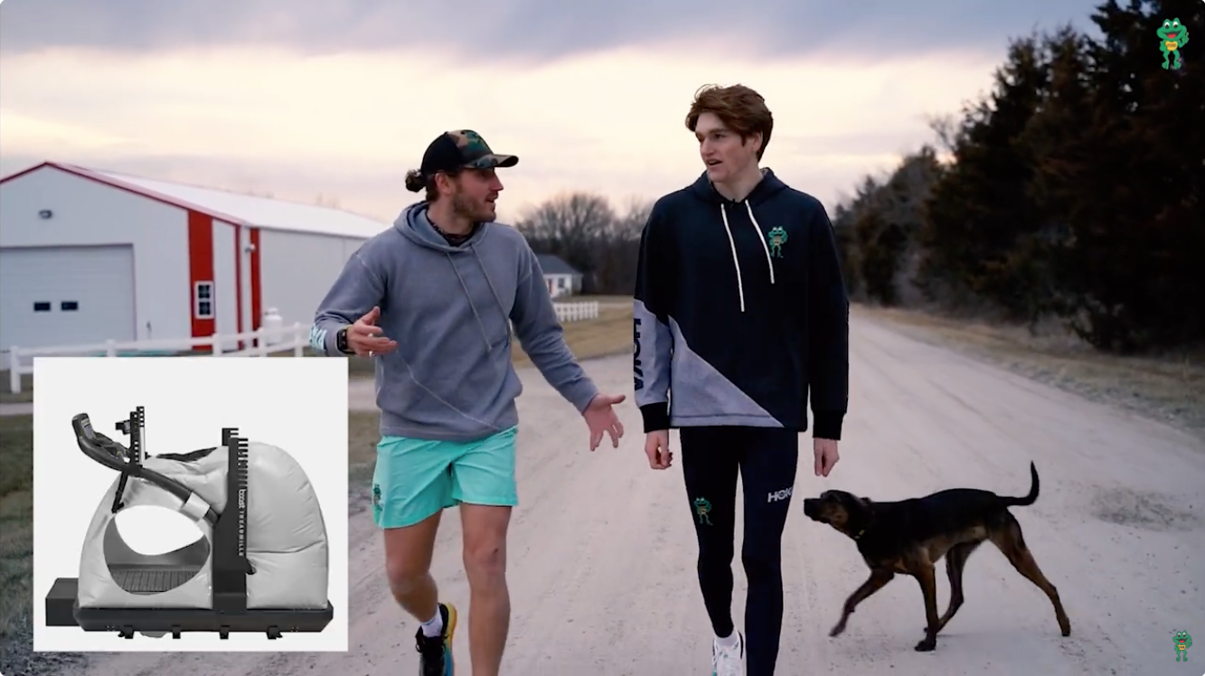 Boost Treadmills Featured on the Running with the Toad