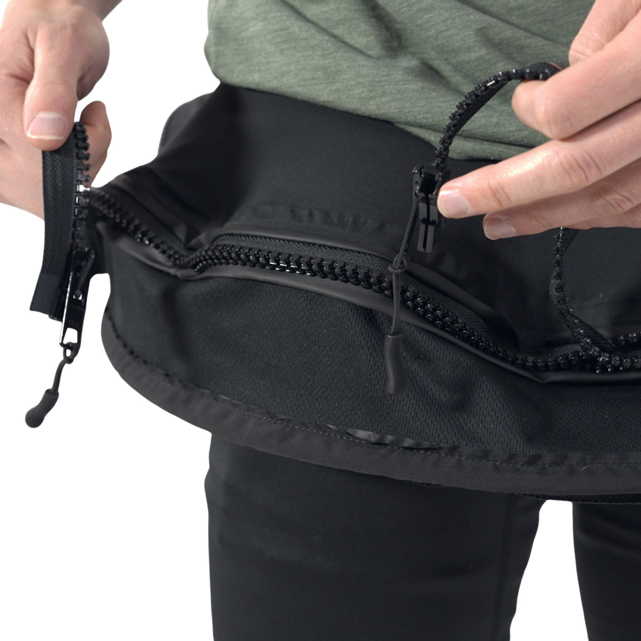 Boost Double Zipper Shorts